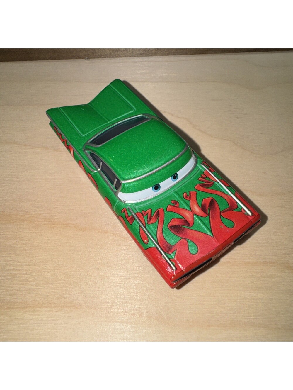 Disney Pixar Cars Ramone Holiday Cruiser Christmas Ribbon Flames